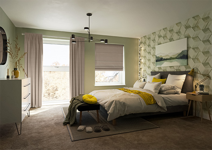 Bruschal (Blackout), Tarnished Bronze - Made to Measure Curtains - Image 8